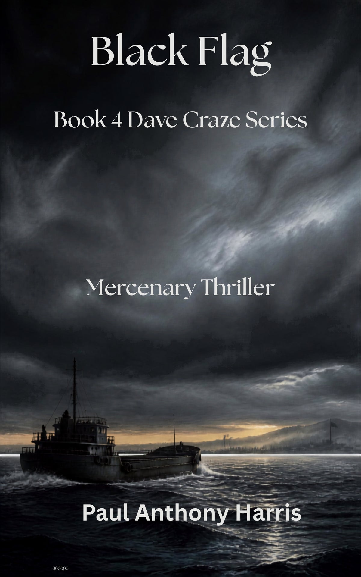 Black Flag book cover, Craze Series