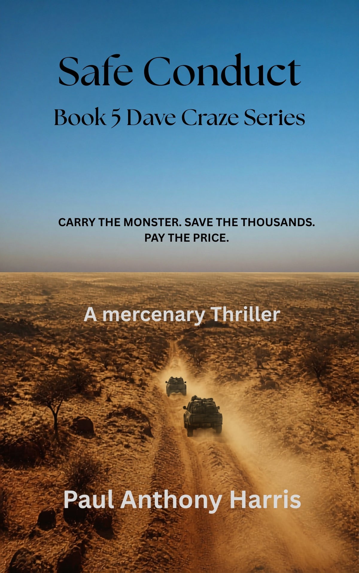 Safe Conduct book cover, Craze Series