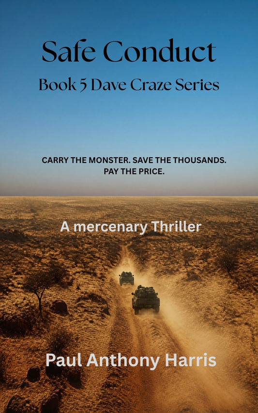Safe Conduct book cover, Craze Series
