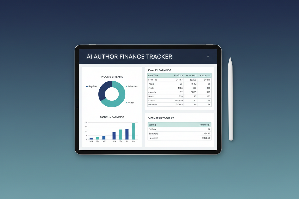 AI Author Finance Tracker