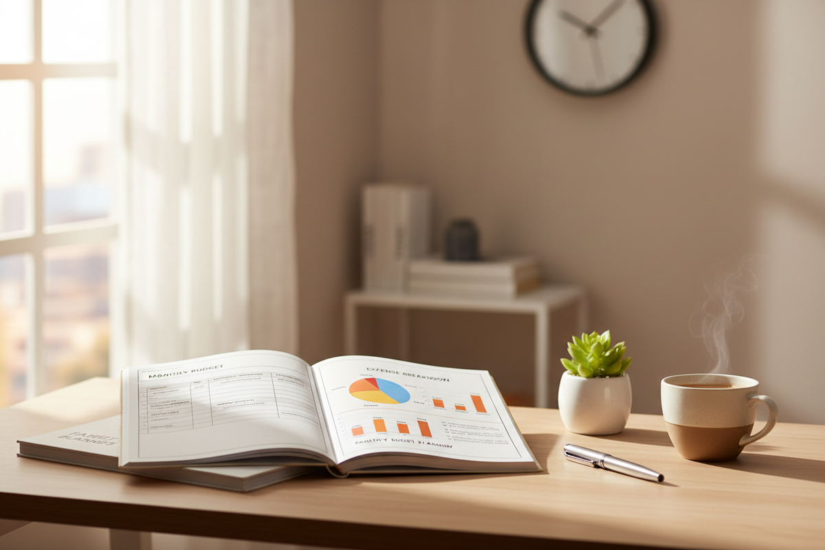 Family Annual & Monthly Budget Planner